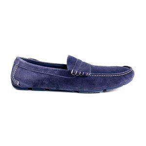 Salvatore Ferragamo Mens 10.5 D Blue Penny Drivers